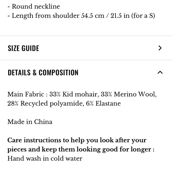 Sézane Angie Cardigan Raspberry—Size M - Picture 7 of 7